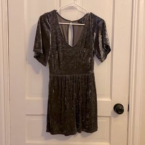 AEO - Velvet Romper - S